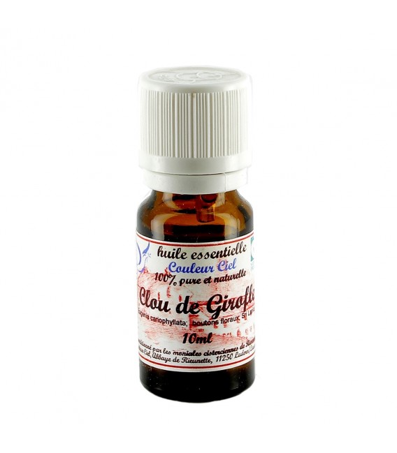 Huile Essentielle De Clou De Girofle BIO 10 ML RIEUNETTE Abbaye