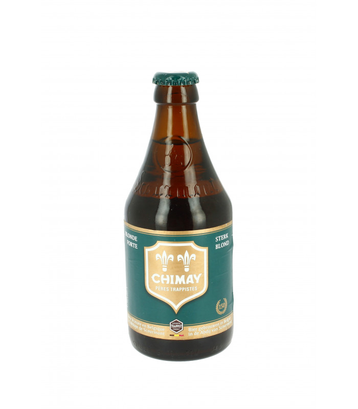 Bière Chimay 150 Blonde Forte Verte 33 cL CHIMAY Abbaye Notre Dame