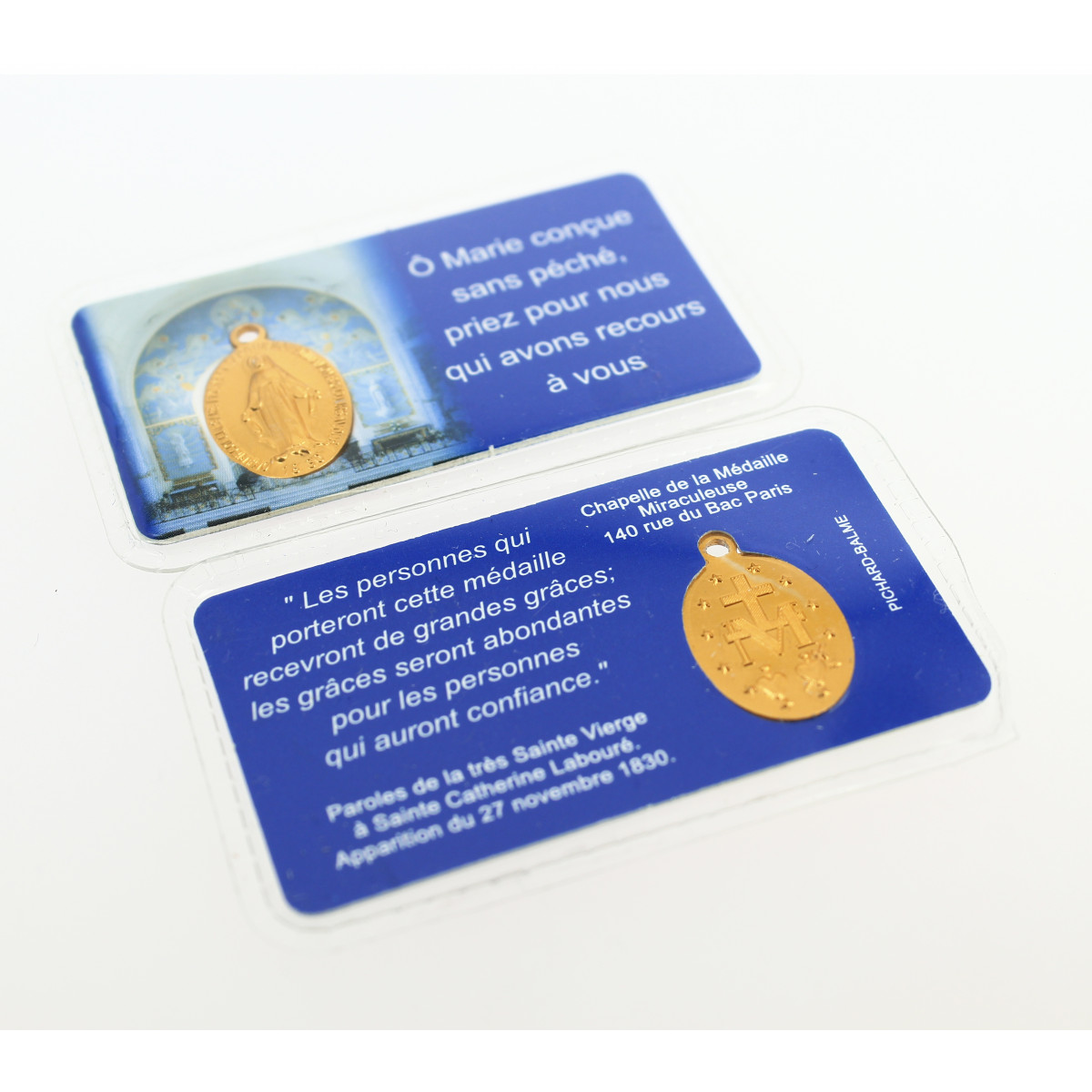 Carte M Daille Plastifi E De La V Ritable M Daille Miraculeuse De La